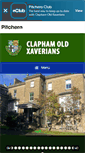 Mobile Screenshot of claphamoldxaverians.co.uk